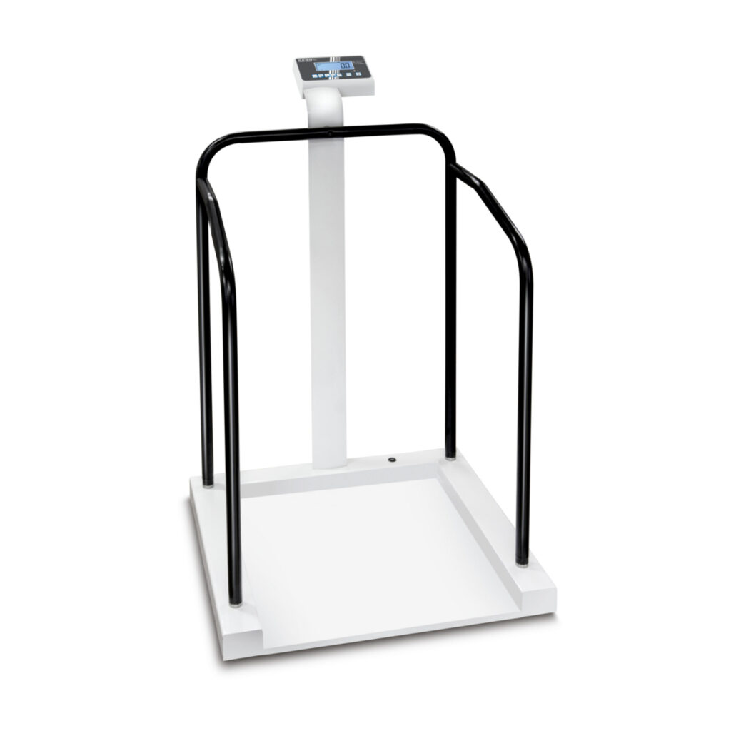Úradne overená lekárska váha s opornými madlami MTA_01