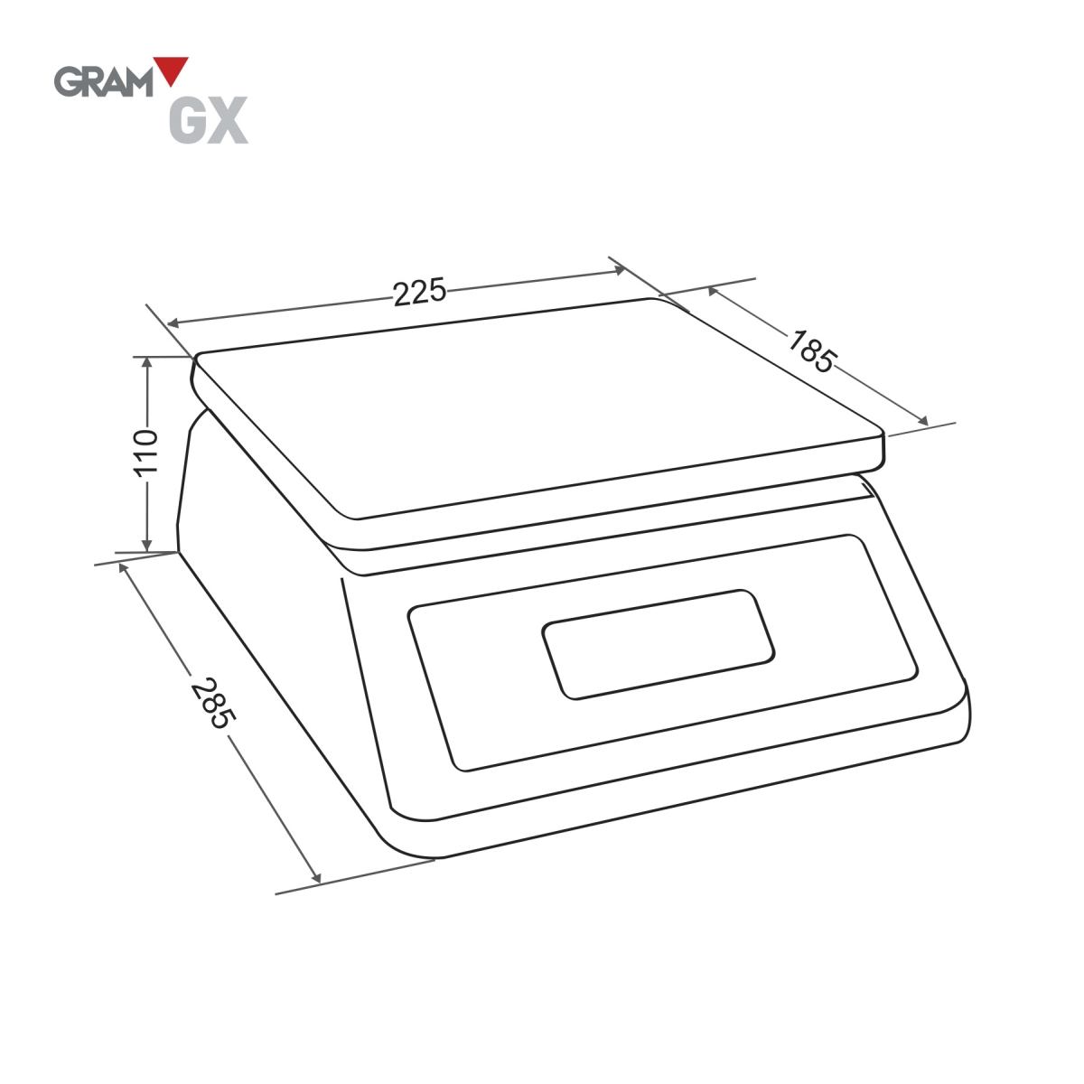 Nerezová váha GX_1